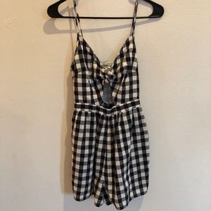 AE Plaid Romper